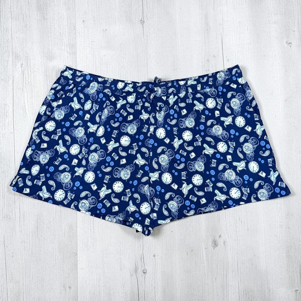 Vera Bradley x Disney‎ Cinderella Princess Icons 3XL Knit Pajama Lounge Shorts